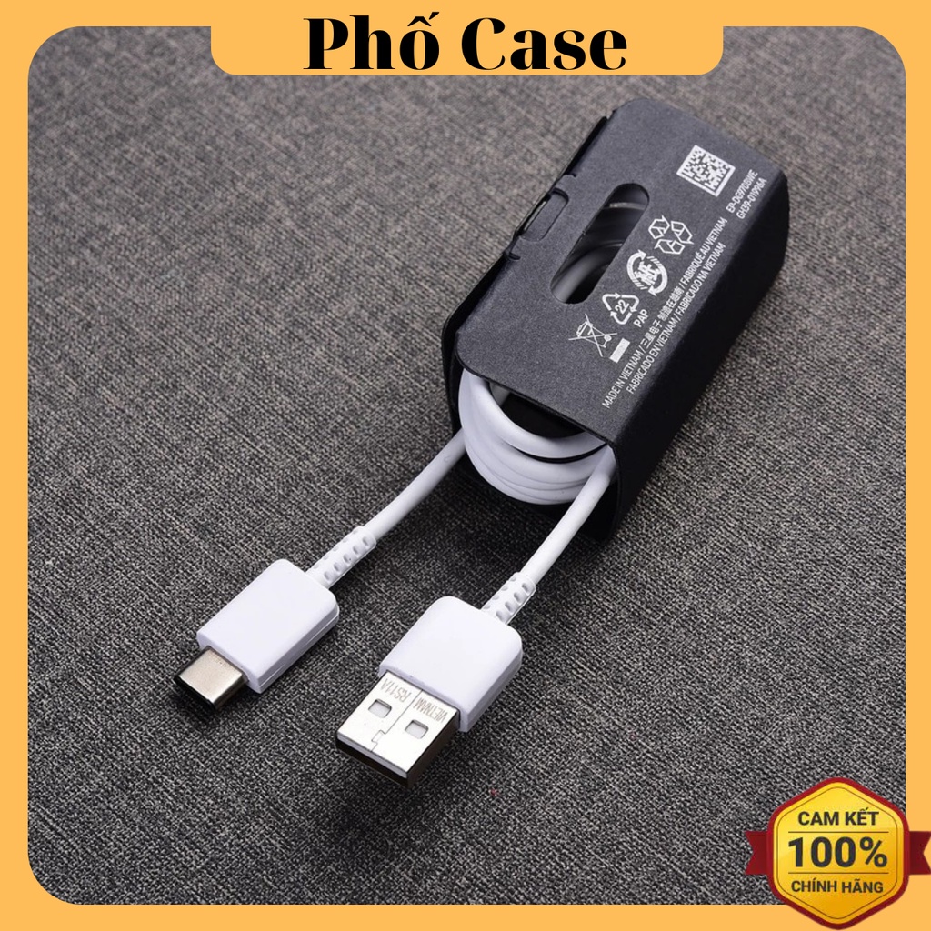 [CHÍNH HÃNG]Cáp sạc nhanh USB Type C SamSung BH 12 THÁNG