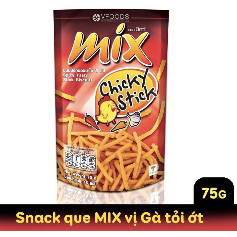 Bánh Que Mix Thái Lan 60g
