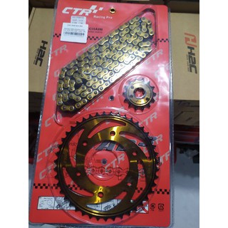 Sên nhông dĩa CTR gắn winner X Exciter