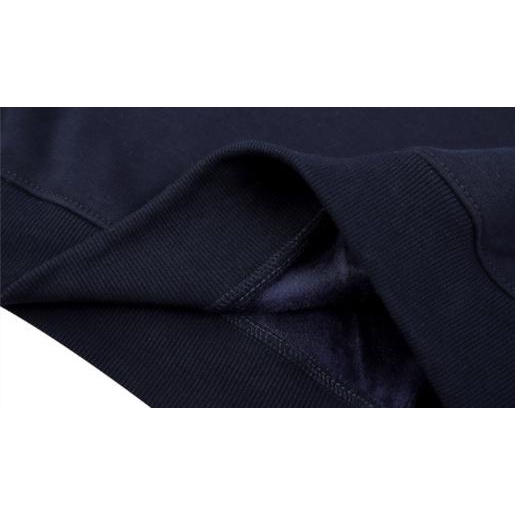 Áo sweater Nelly nỉ lót lông mềm in hình "GOOD VIBE ROUZ" áo nỉ