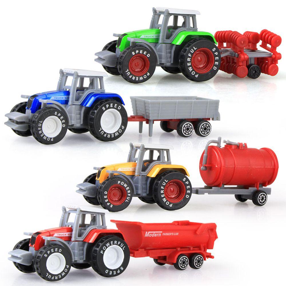 Mô Hình Xe Công Trường Đồ Chơi Mini Bằng Hợp Kim Dành Cho Bé Trai