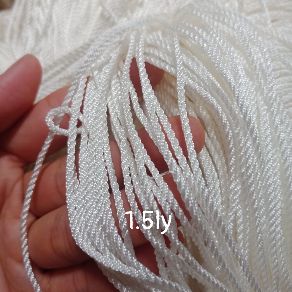 1kg dù cường lực 1,5mm, dây chống cứa, dây đan lưới