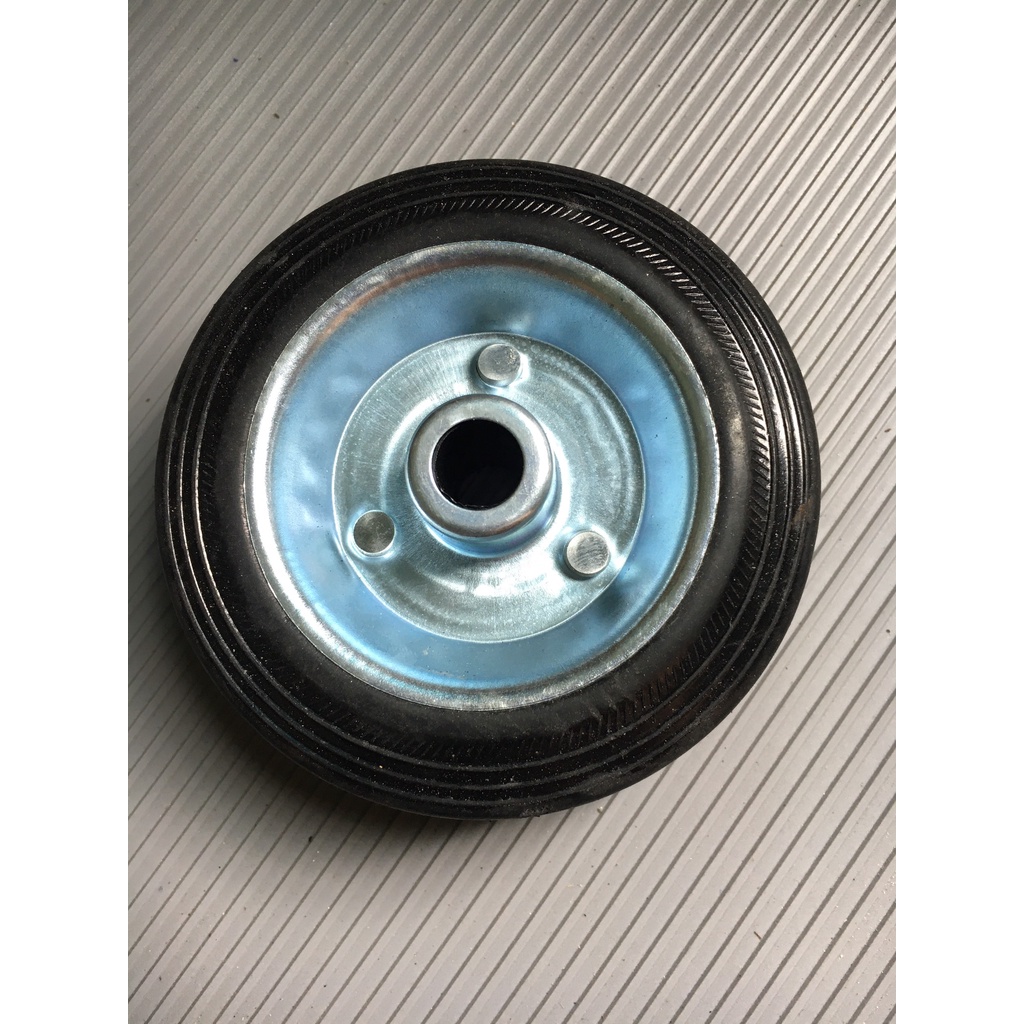 Bánh Xe Cao Xu Đường Kính 10cm Lắp Xe Đẩy Trọng Tải 100-200kg
