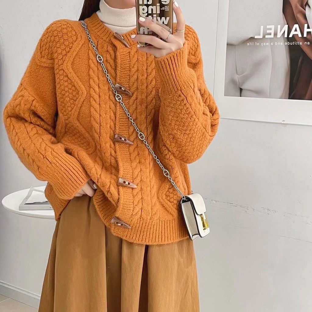 Áo Khoác cardigan Dệt Kim Thời Trang Hàn Quốc 2022