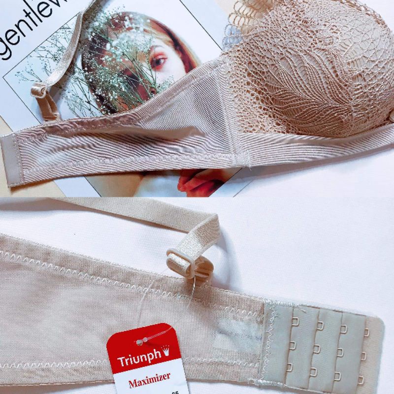 Áo Ngực Thái Triunph Ren Nhện Mịn Không Gọng Bàn Tay Nâng 2p Siêu Hot Hè | BigBuy360 - bigbuy360.vn