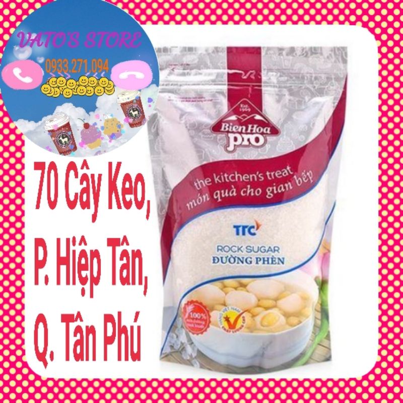 Đường phèn Biên Hòa Pro bịch 500g