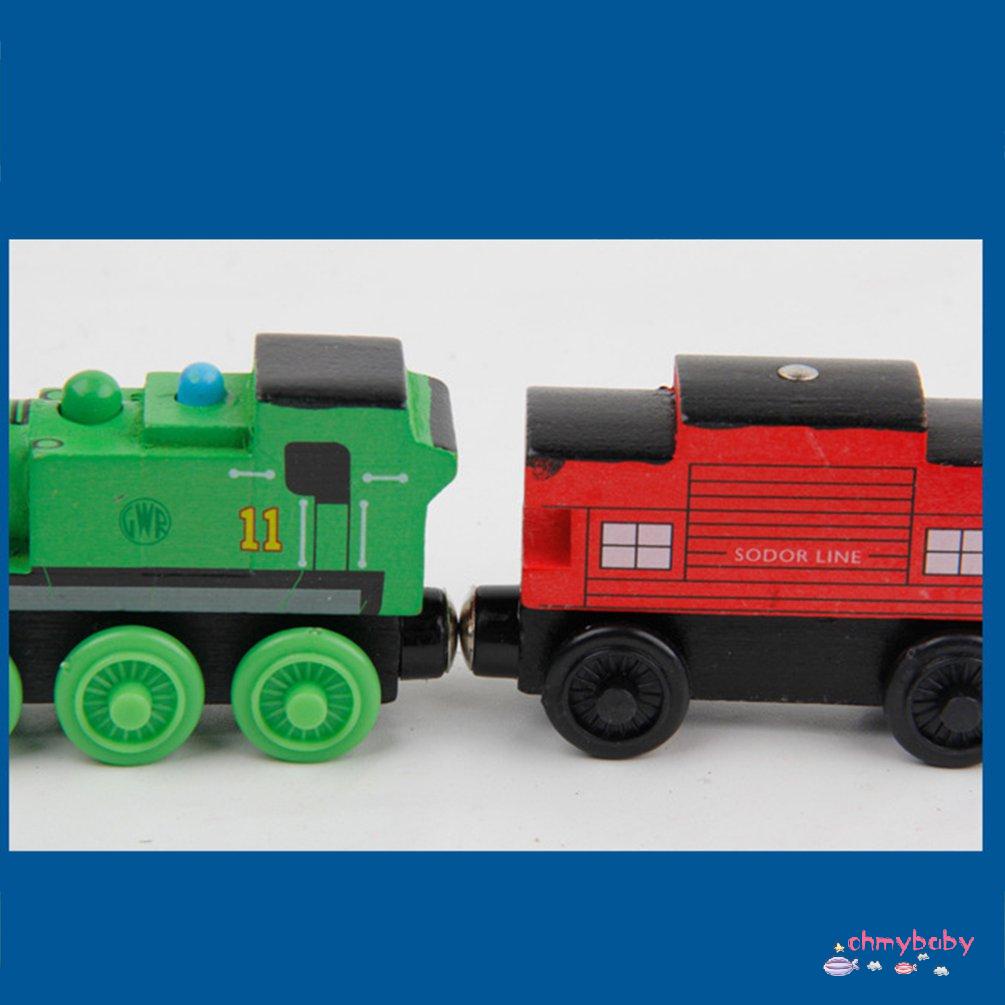 Đồ Chơi Tàu Lửa Thomas Bằng Gỗ Có Nam Châm Dành Cho Trẻ Em