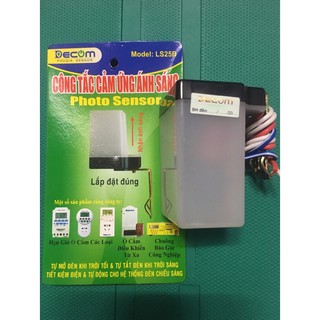 CÔNG TẮC CẢM ỨNG ÁNH SÁNG 2500W DECOM