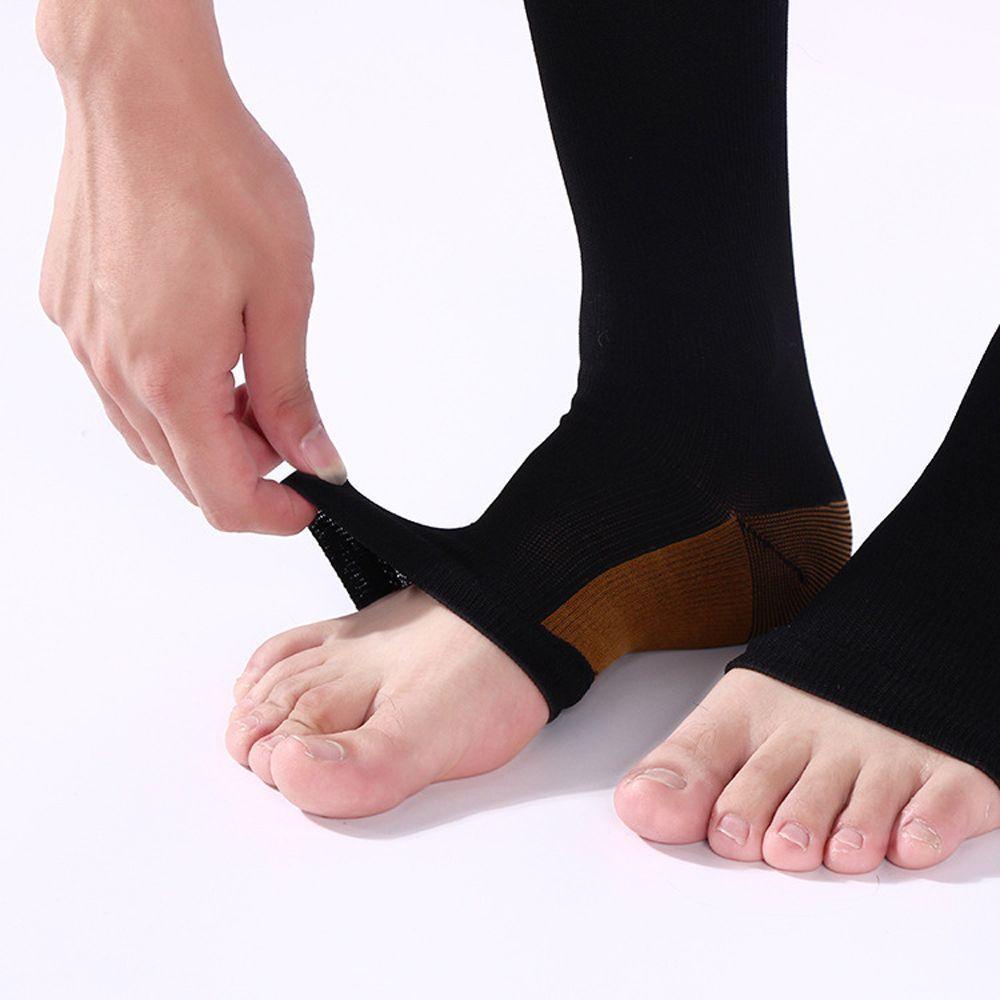 Vớ Nén Nén Chân Có Khóa Kéo Hỗ Trợ Lưu Thông Tuần Hoàn Áp Suất Tiện Lợi Dành Cho Bạn Nữ