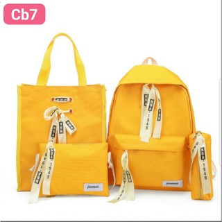 COMBO 4 MÓN THẮT NƠ HỢP THỜI TRẮNG CB7