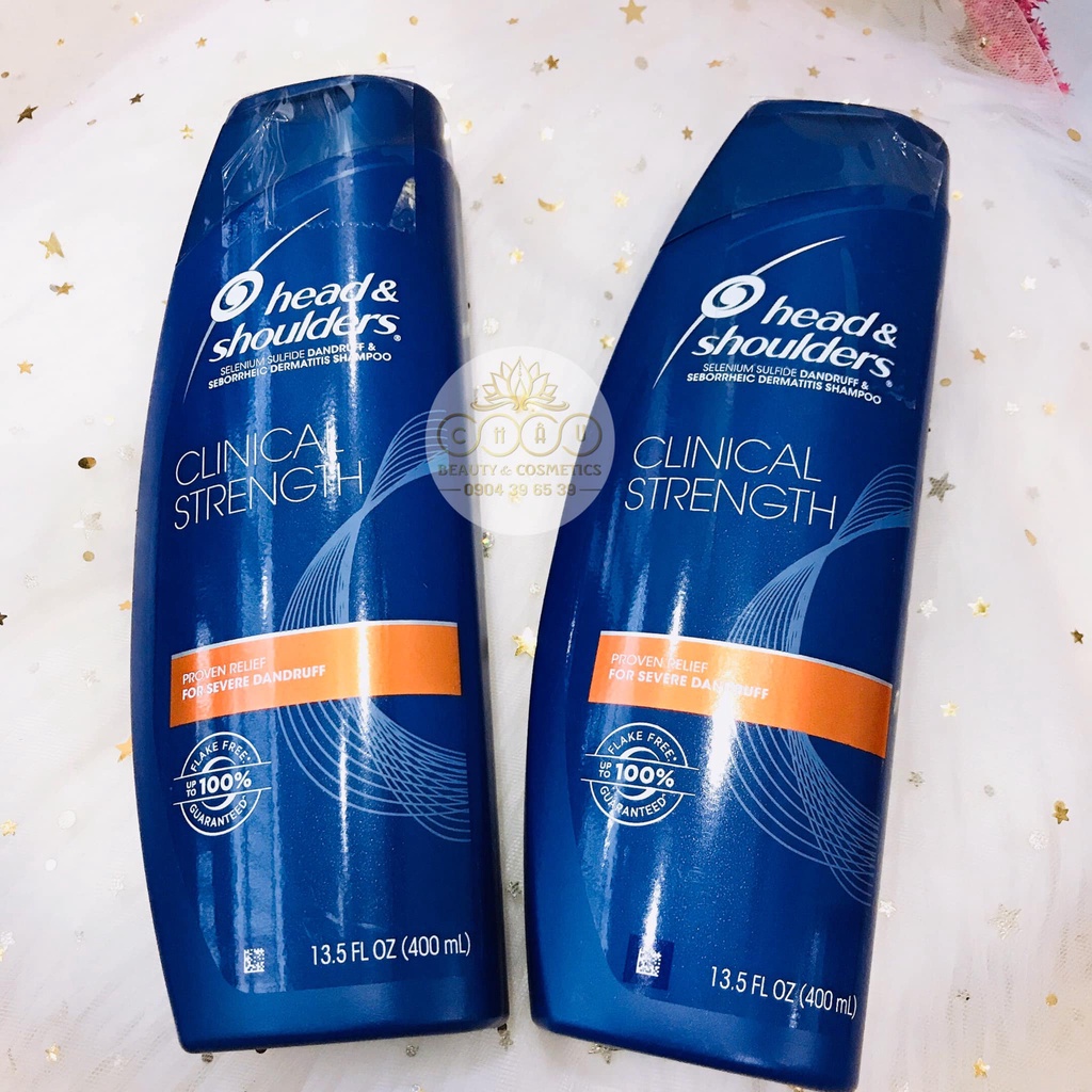 Dầu gội Head and shoulder 😍 Mỹ Clinical strength 400ML