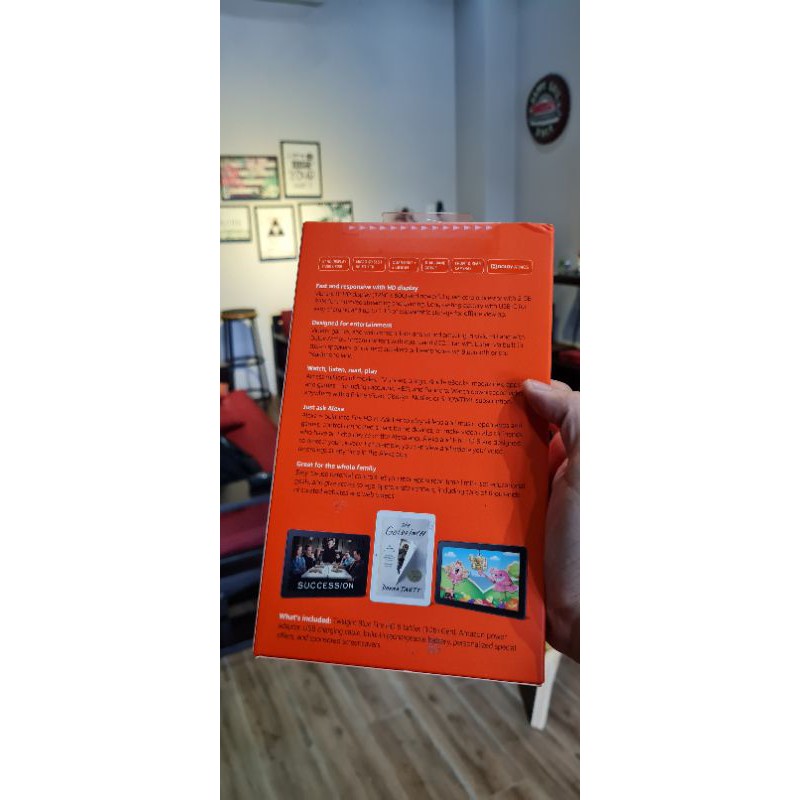 Máy tính bảng Amazon Fire HD 8 Plus 32gb With Alexa
