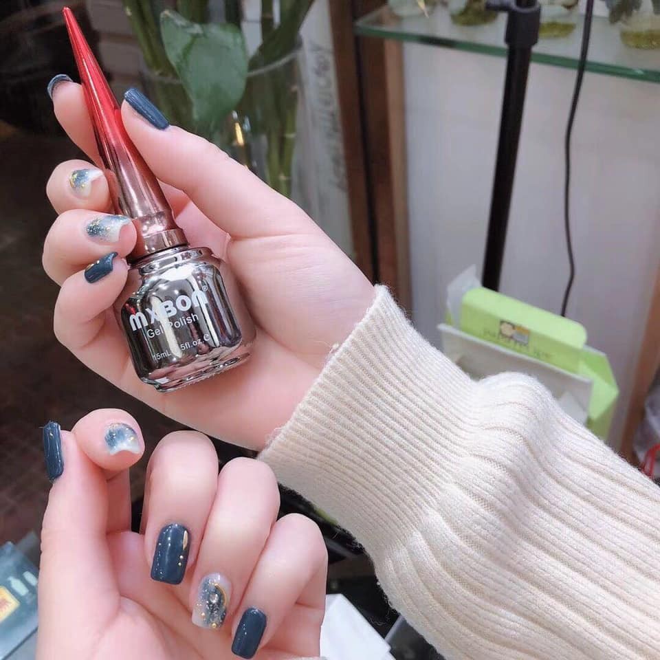 Sơn Gel MXBON Tone Đỏ Đẹp Quý Phái, Chất Sơn Chuẩn, Bóng Mượt (Lẻ 1 Chai)