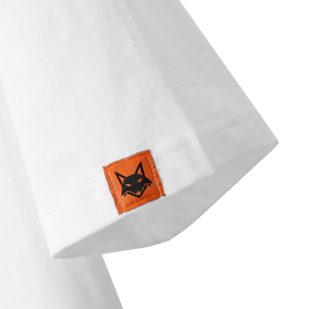 Áo Thun Local Brand Iconic Signature Silly Foxes Trắng Cam - SLF0014
