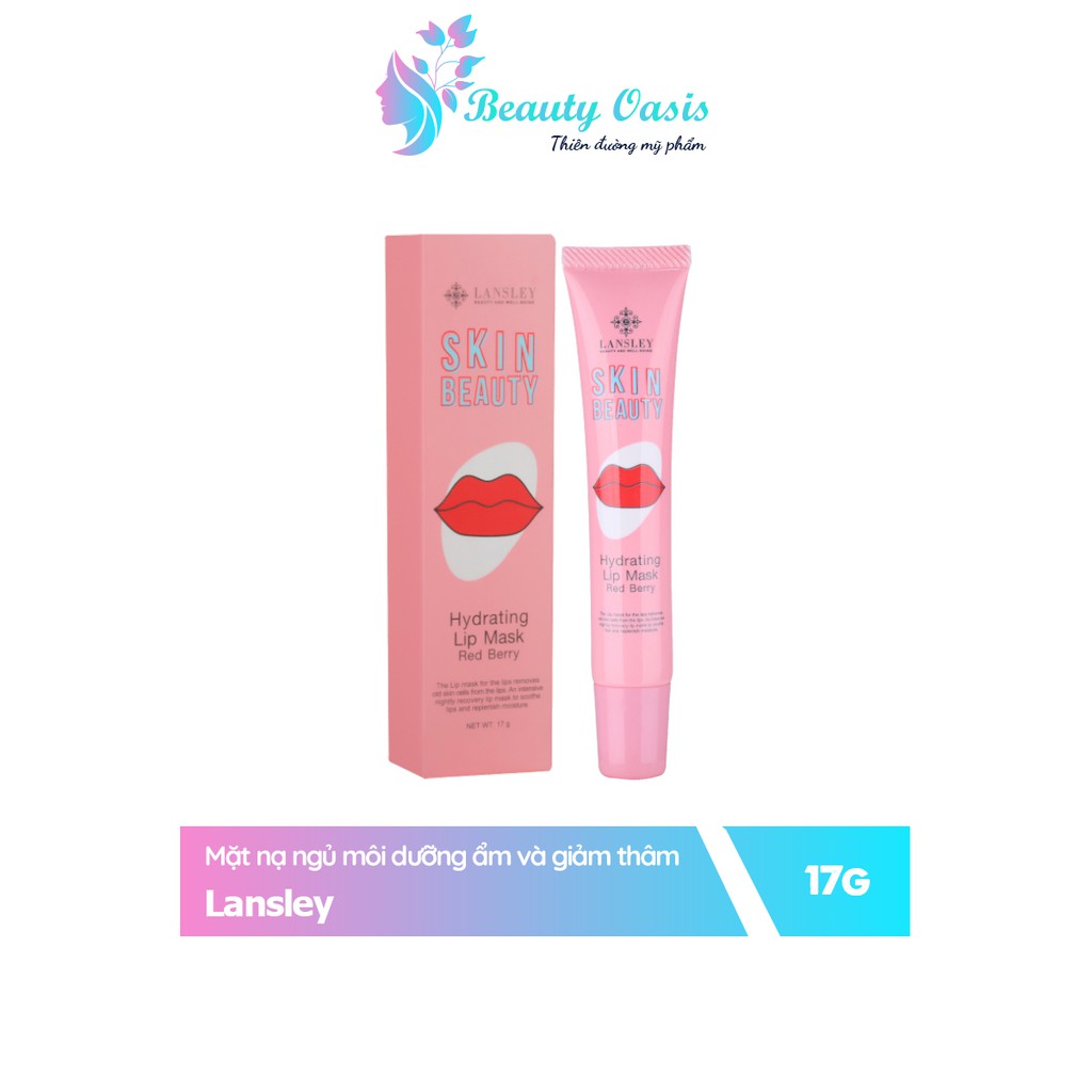 Mặt nạ ngủ cho môi giảm thâm và dưỡng ẩm Lansley Beauty Buffet 17g