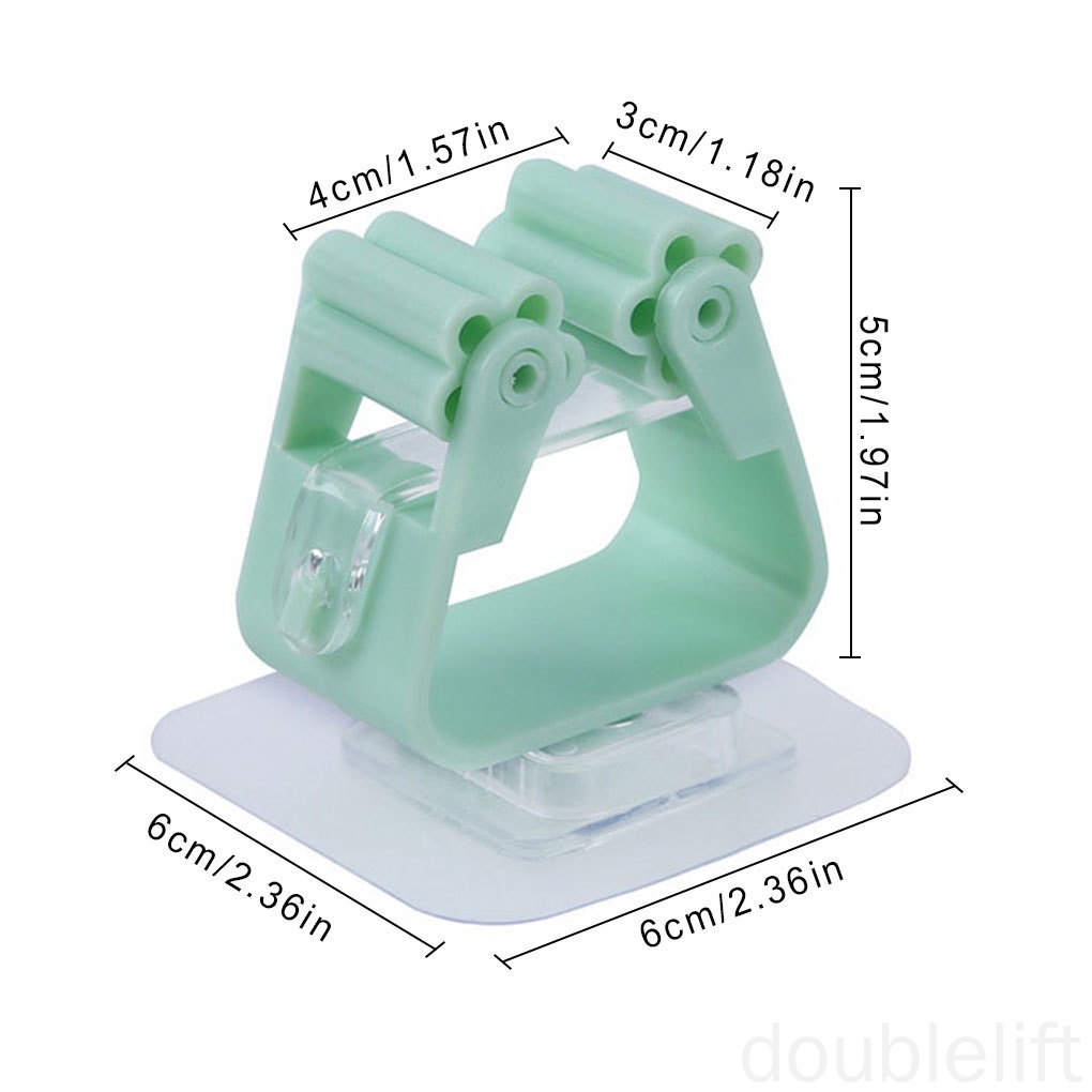 Giá treo chổi/ cây lau nhà gắn tường tiện lợi