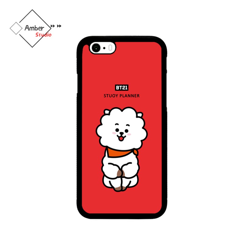 Rio Shop Ốp Điện Thoại Họa Tiết Bts Bt21 Cho Iphone X Se / 6s / 7 / 8plus Huawei Oppo