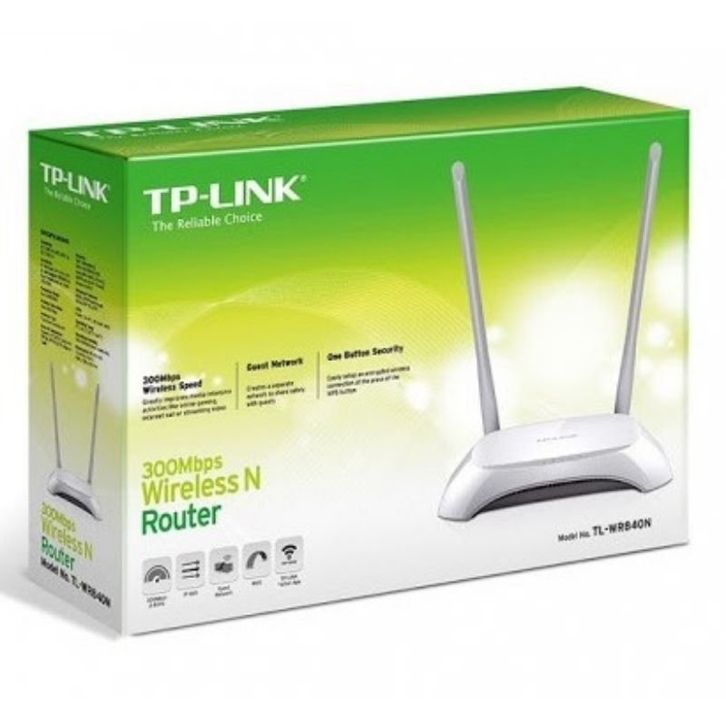 Phát Wifi TP-Link TL-WR840N Chính hãng (2 anten, 300Mbps) Bảo Hành 24 Tháng