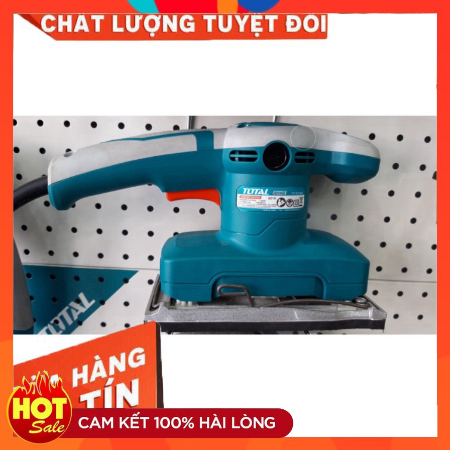 [chính hãng] MÁY CHÀ NHÁM CHỮ NHẬT TOTAL (MODEL:TF1301826) nguyên zin nhé các bác [cam kết chất lượng]