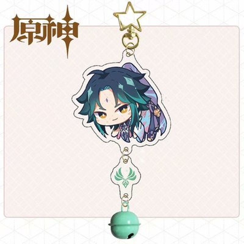 Móc khóa acrylic phong cách Genshin Impact Venti độc đáo