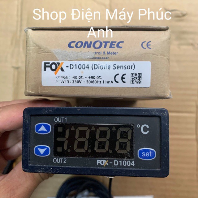 Bộ Điều Khiển Nhiệt Độ FoX D 1004