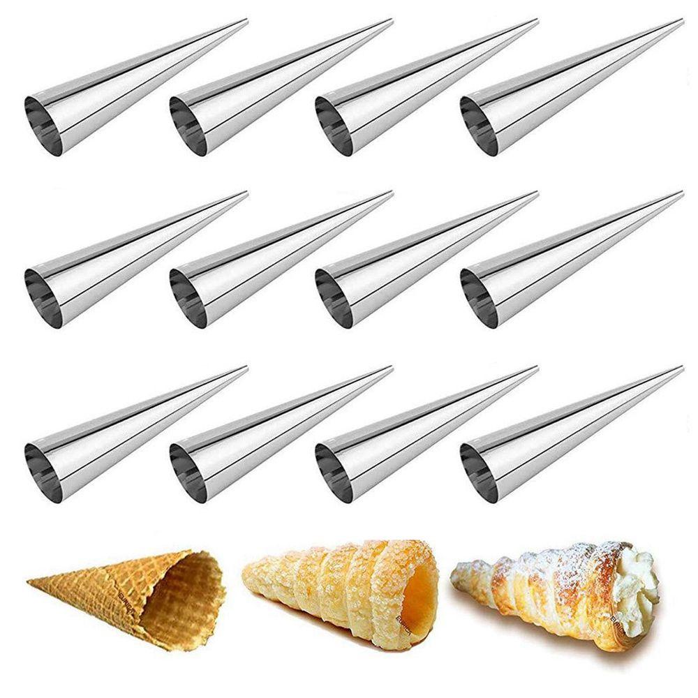 [COD] Khuôn Làm Bánh waffle Hình Nón Ống Siphon