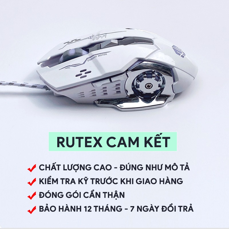 Chuột gaming, chuột máy tính có dây MIHUN G416 Macro LED đổi màu 3200 DPI dành cho game thủ văn phòng