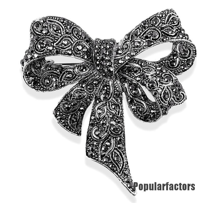 Ghim Nơ Với Pha Lê