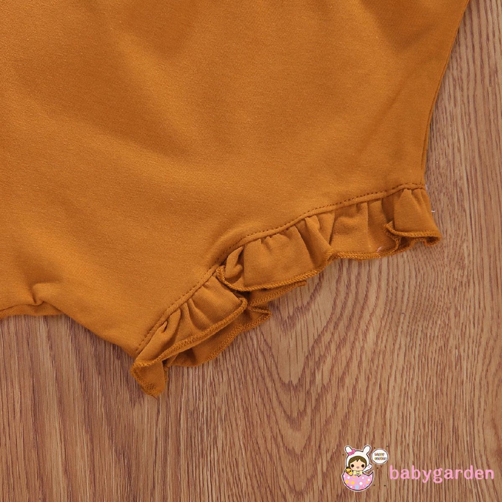 Baby Girl Fashion Short Sleeve Romper Set