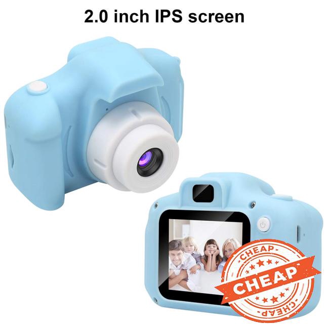 Máy ảnh kỹ thuật số mini 2.0 inch 8Mp 1080P hỗ trợ thẻ nhớ/ngôn ngữ tiếng Anh