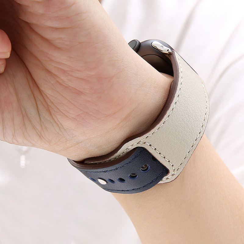 Dây đeo da thật cho đồng hồ thông minh Huami Amazfit GTS3 GTS 2e GTS2 mini / Huami Amazfit Bip Lite S U tùy chọn màu sắc
