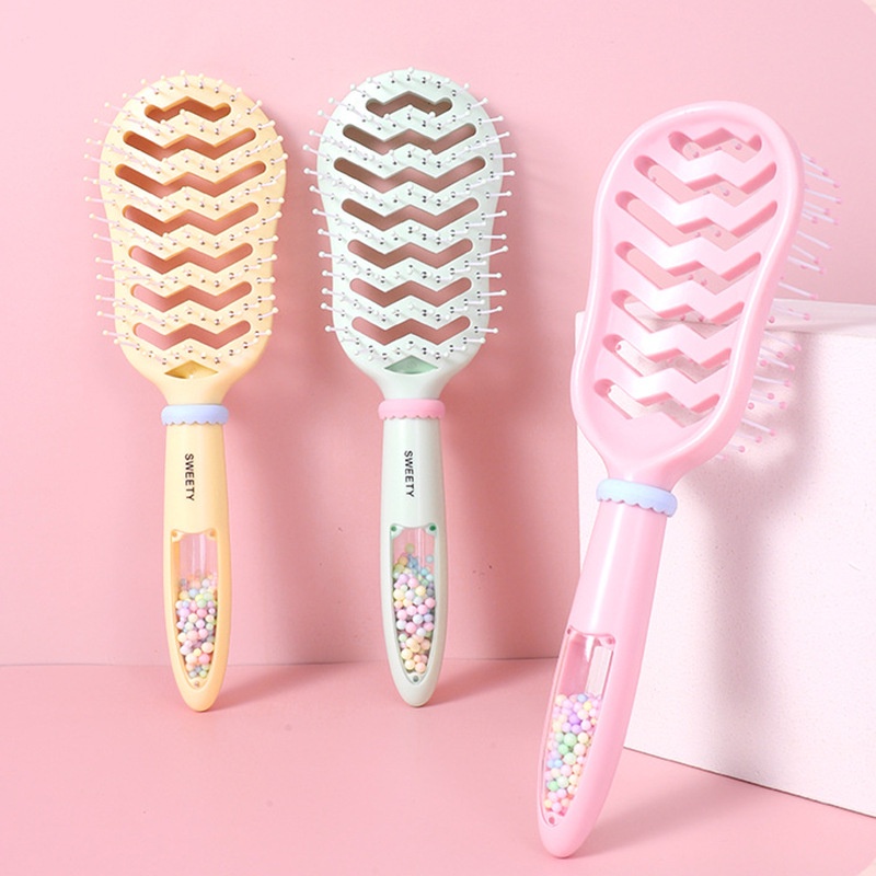 Lược chải tóc, gỡ rối Sweety màu pastel Mua Tất (muatatshop)