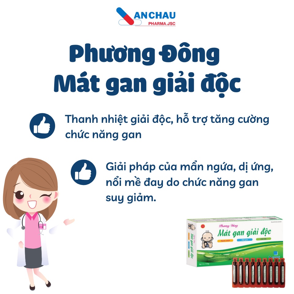 Phương Đông Mát Gan Giải Độc dạng ống hương dưa leo thơm ngon