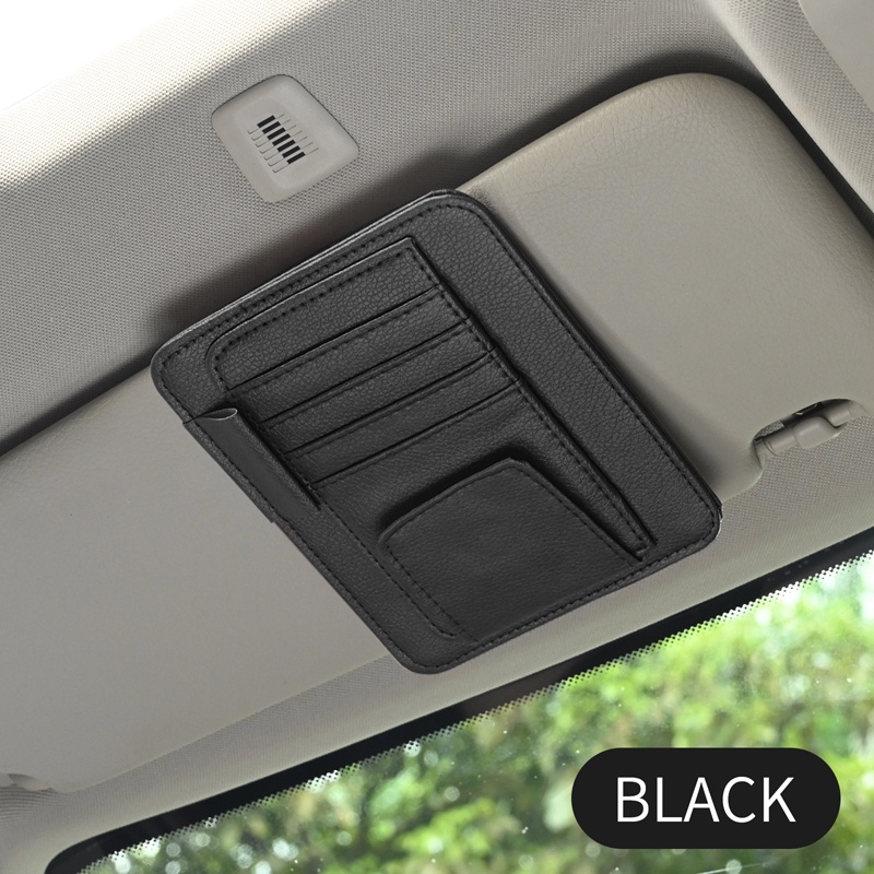 Túi Đựng Thẻ Gắn Tấm Che Nắng Xe Hơi Gọn Gàng Tiện Dụng