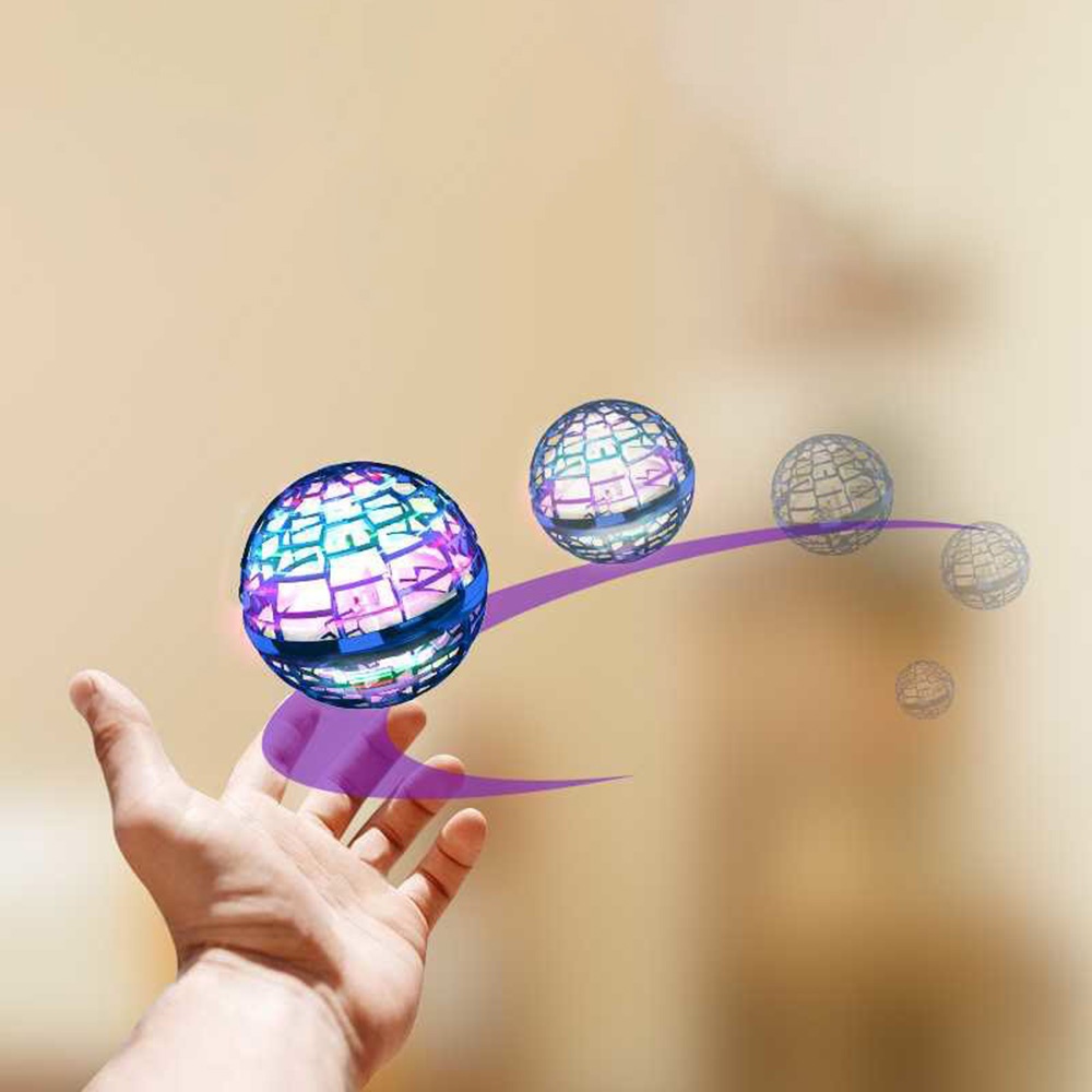Thiết Bị Điều Khiển 360 Độ Qipin Chuyên Dụng° Đồ Chơi Quả Bóng Ufo Ma Thuật Phát Sáng Công Nghệ Cao Vui Nhộn Cho Bé