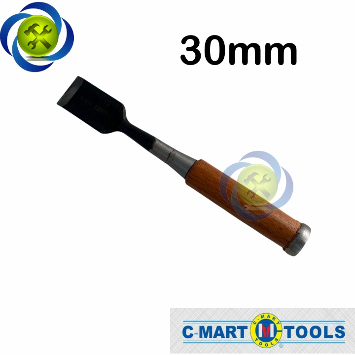 Đục thợ mộc cán gỗ C-Mart A0088-30 30mm