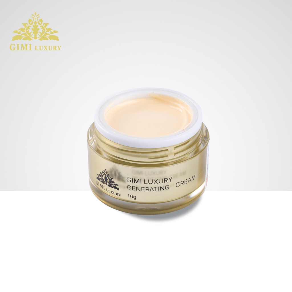 (MINISIZE) Kem dưỡng trắng GIMI LUXURY Generating Cream Hỗ Trợ Giảm Nám, Trẻ Hóa Làn Da Ban Đêm 10g