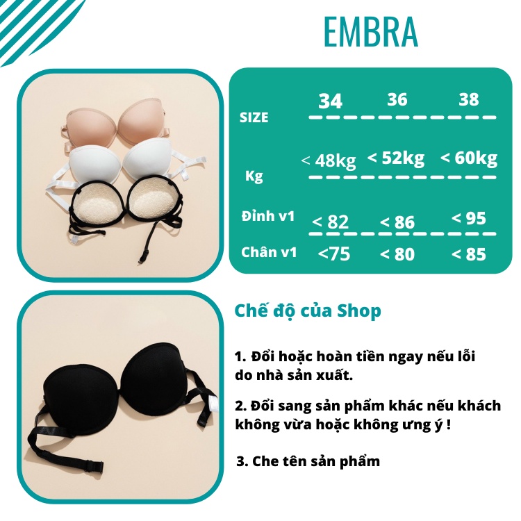 Áo lót nữ quây họa tiết trái tim cao cấp EBALCG21