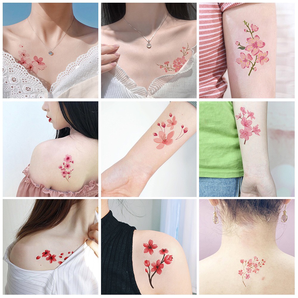 Chu sa-Hình xăm dán tạm thời thiết kế độc đạo tinh xảo