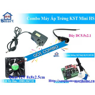 ComBo DIY Máy Ấp Trứng Đơn Giản KST Mini HS [ MADE IN VIETNAMAESE ]