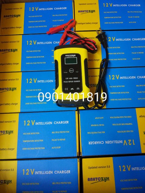 Máy Sạc Ắc Quy-12V(Sunfat 4Ah-100Ah hàng loại 1)