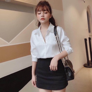 Áo sơ mi lụa vân dior nopi shop
