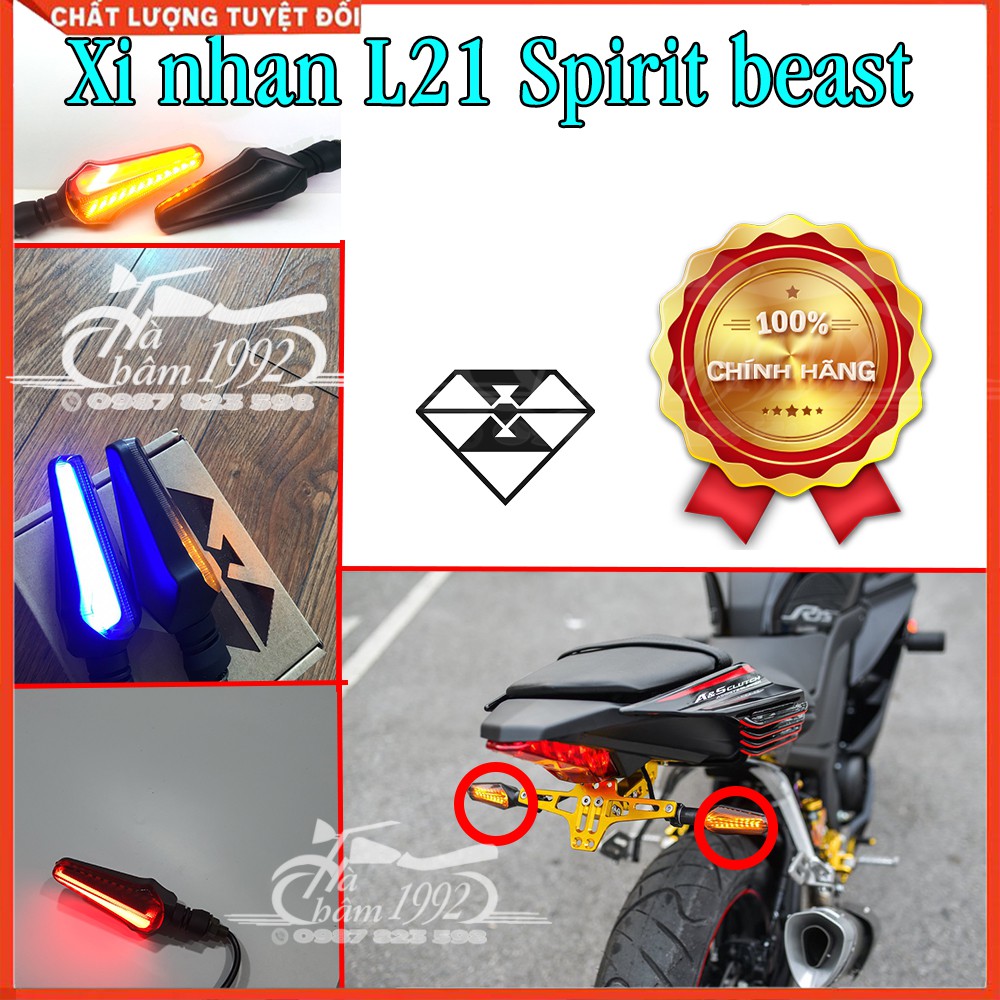 Xi Nhan Spirit Beats L21 Chính Hãng Chống Gãy Hiệu Ứng Chạy Đuổi Audi Kèm Cục Chớp