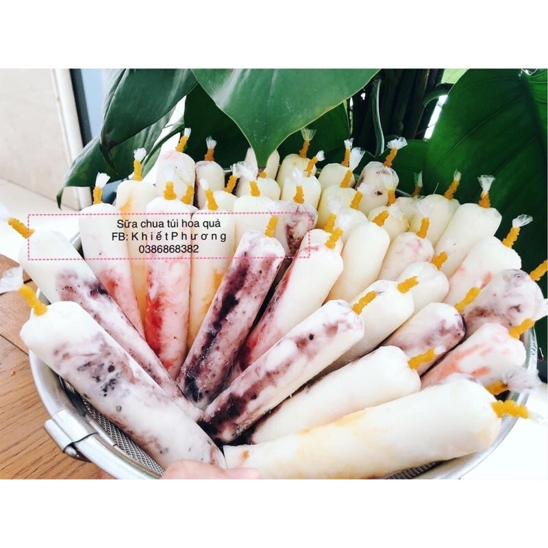 TÚI SỮA CHUA 4X16CM / 4x18CM làm sữa chua túi, kem hoa quả