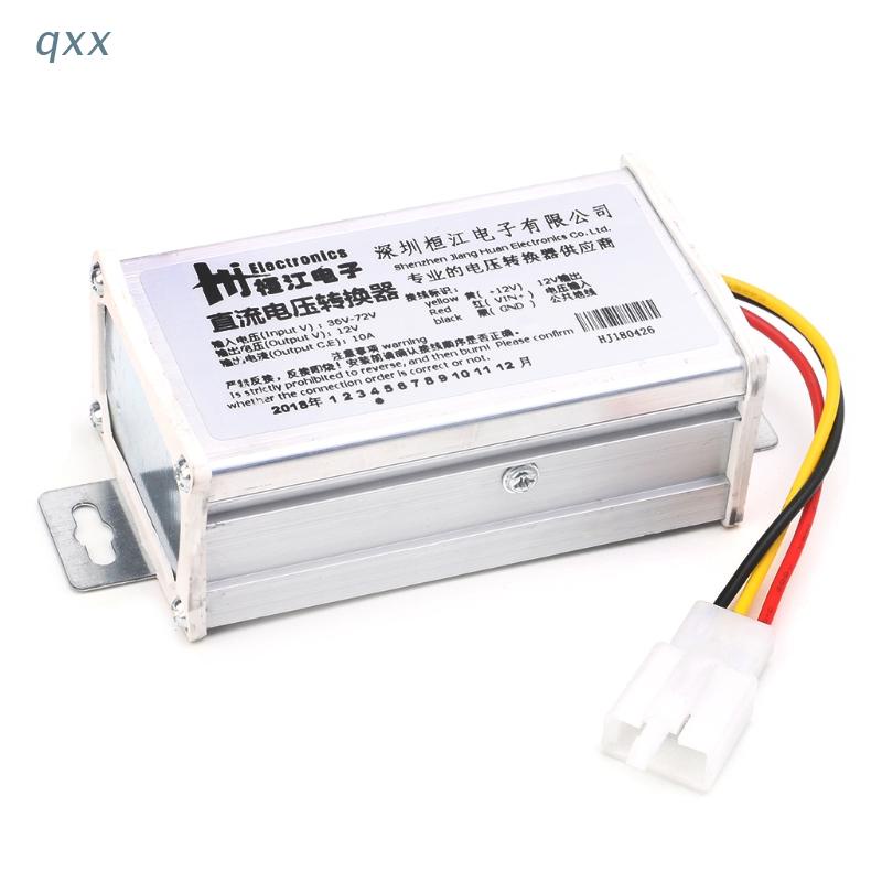 Bộ Chuyển Đổi Nguồn DC 36V 48V 72V Sang 12V 10A 120W Cho Xe Đạp Điện E-bike