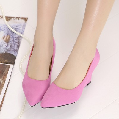 Giày đế xuồng gót cao 5p nhiều màu bền đẹp êm chân size 34/40   061020