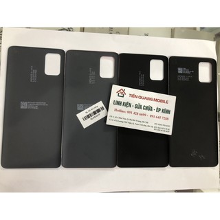 Nắp lưng Samsung A51 (đỏ, hồng, xanh, đen)
