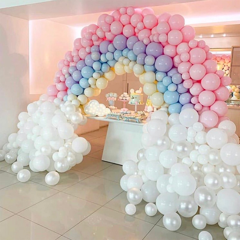 Bộ 50 Bong Bóng Cao Su Trang Trí Tiệc