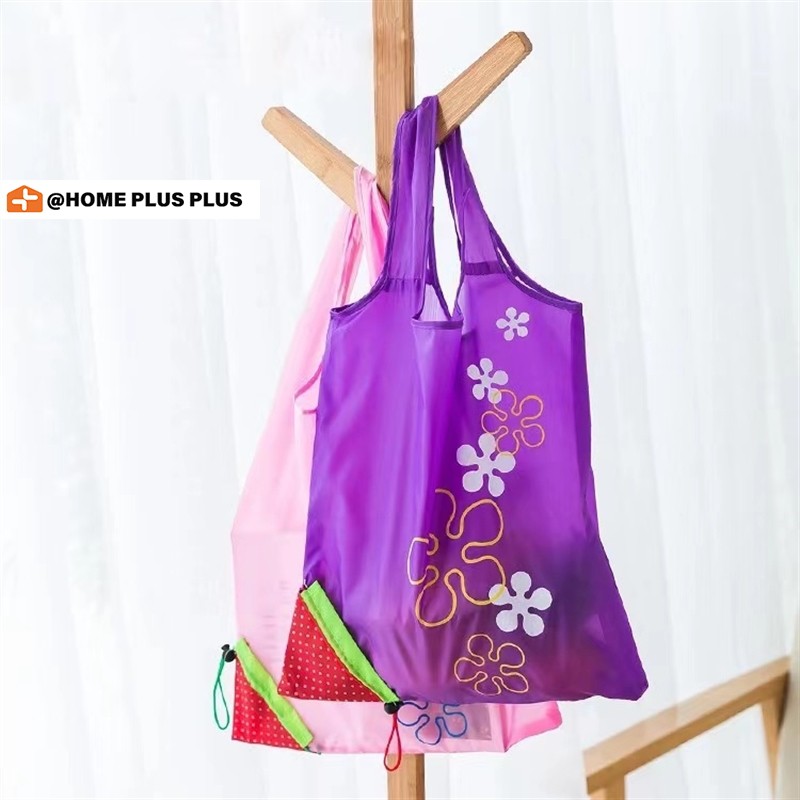 HOMEPLUS Strawberry Folding Eco-Friendly Reusable Shopping Bag