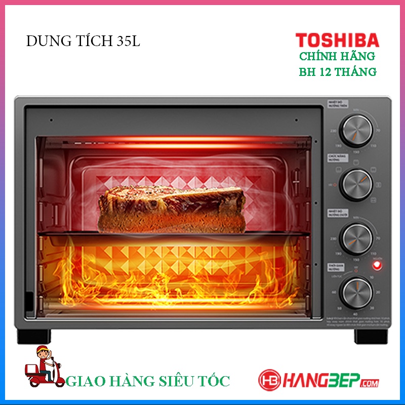 Lò nướng Toshiba TL-MC35Z 35 lít - Bảo hành chính hãng Toshiba